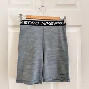 Nike Pro Gray Athletic Shorts